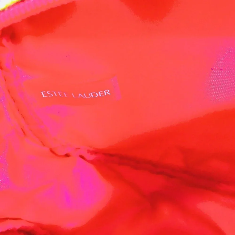 Lilly Pulitzer For Estee Lauder Floral Cosmetic Makeup Bag